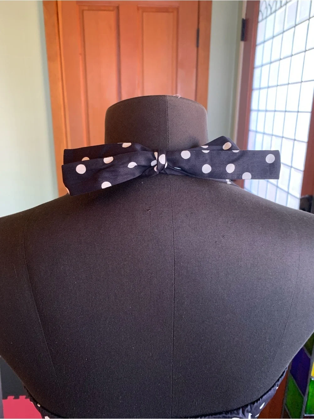 J CREW POLKA DOT HALTER TOP COTTON SALT DOT NAVY New With Tags Size 12